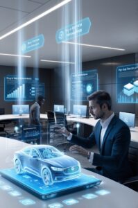 Leonardo_Phoenix_09_A_sleek_modern_office_with_holographic_int_0.jpg - A Importância da Inovação no Empreendedorismo Moderno