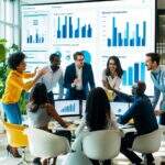 Leonardo_Phoenix_09_A_vibrant_office_setting_with_diverse_team_0.jpg - Simples Nacional: Entenda o Regime Tributário Ideal para Startups